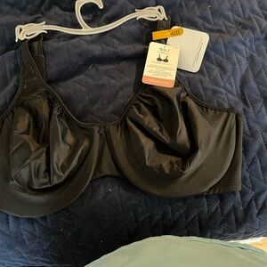 Hanes Black Classic Bra Intimates & Sleepwear 42D